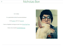 Tablet Screenshot of nicholasbon.com